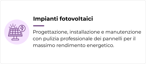 impianti tecnologici - Impianti fotovoltaici