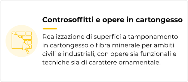 restyling di immobili - Controsoffitti e opere in cartongesso
